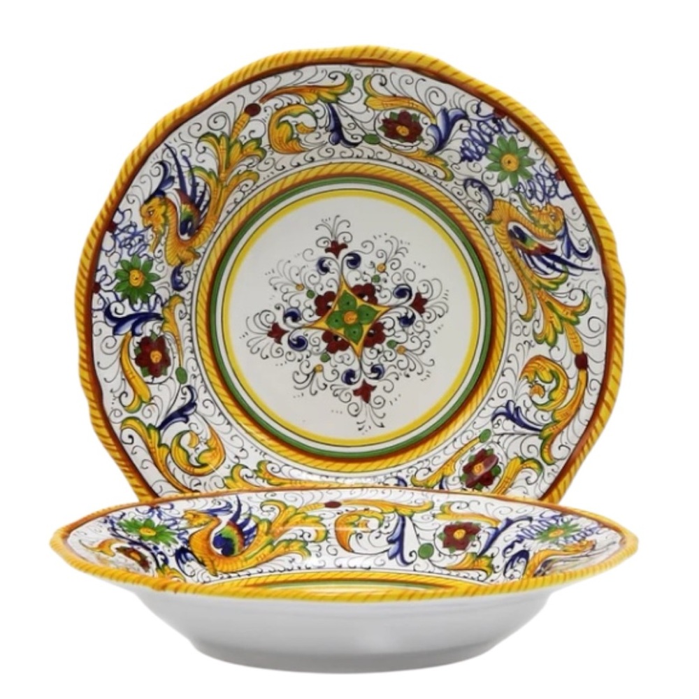 Raffaellesco Scalloped by DERUTA ITALY